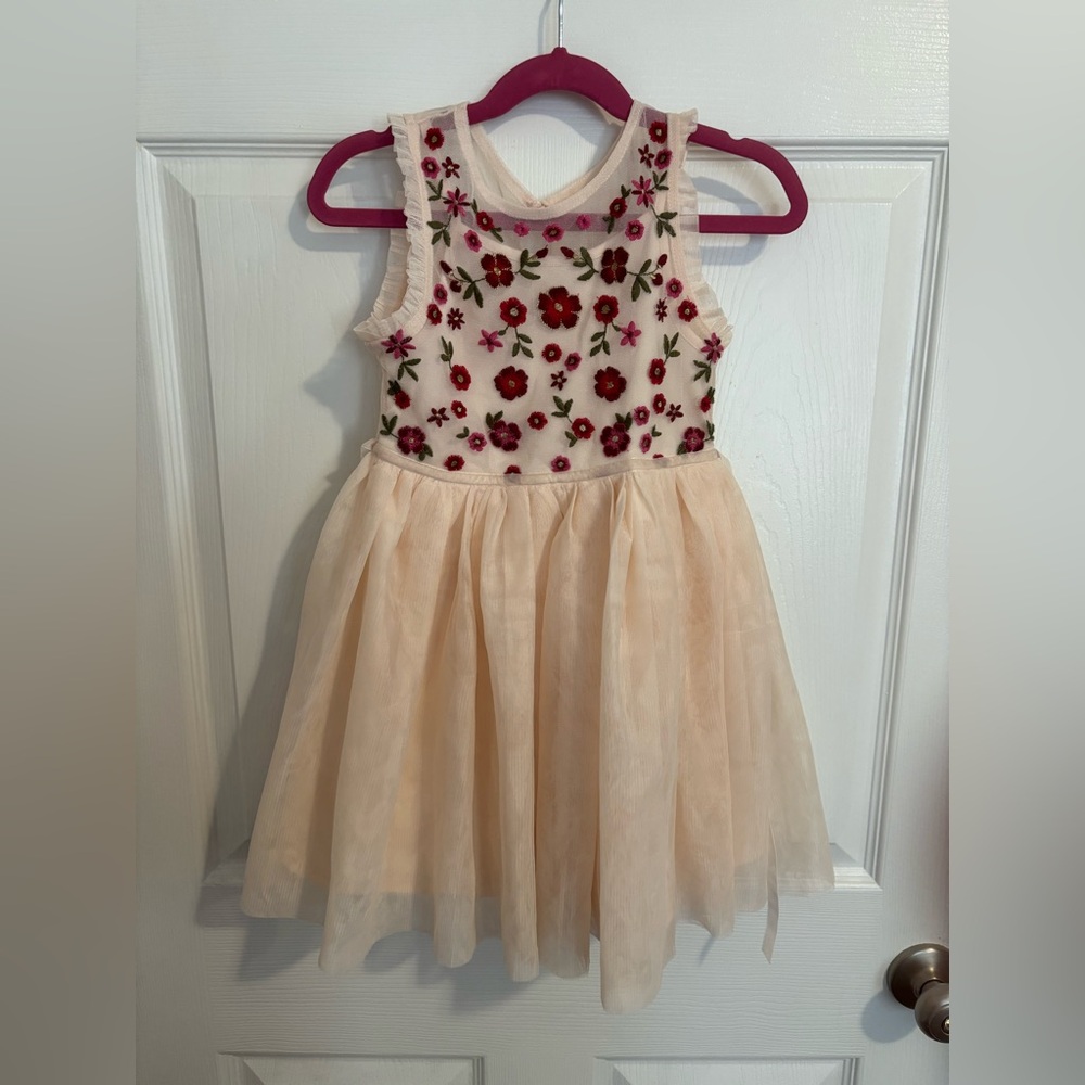 Floral Embroidered Dress